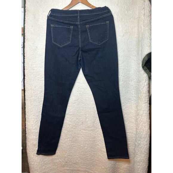 OLD NAVY Curvy Profile Jeans Womens Sz 10 Long Legs Mid‎ Rise Skinny Essential - Picture 3 of 11